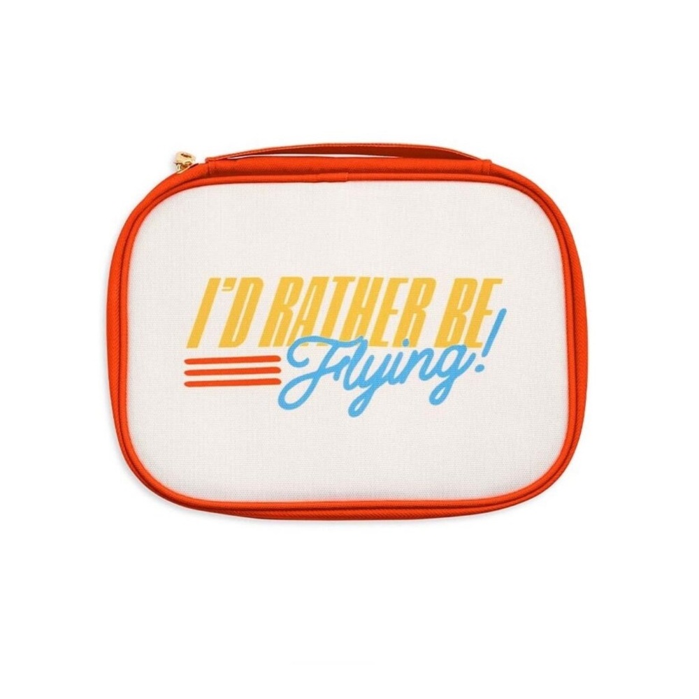 Ban.do Mobile Desk Pouch and Passport Holder Set I'd Rather Be Flying NEW